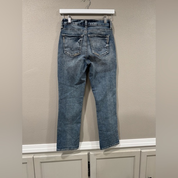 Silver Suki Capri Size 25 - Picture 1 of 5